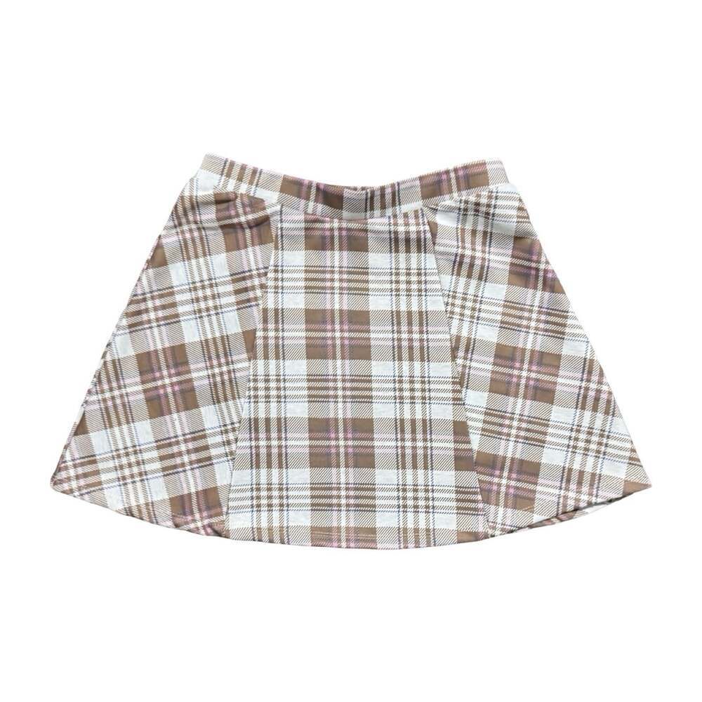 Women RSQ Gingham Plaid Skirt Size Small
